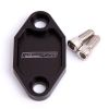 Aeroflow Billet Fuel Pump Block-Off Plate Black AF64-2029BLK