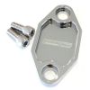 Aeroflow Billet Fuel Pump Block-Off Plate Chrome AF64-2029C