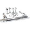 Aeroflow Adjustable Billet Fuel Log Chrome AF64-2037C