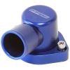 Aeroflow Billet 90 Thermostat Housing Blue AF64-2039