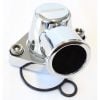 Aeroflow Billet Thermostat Housing Chrome AF64-2056C