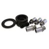 Aeroflow Billet Oil Cooler Sandwich Adapter Universal fitment Black anodised finish AF64-2060