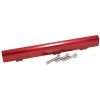 Aeroflow AF64-2078R Billet EFI Fuel Rail Kit Red fits Mitsubishi 4G63 EVO I-III
