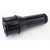 Aeroflow Radiator Hose Adapters Black 1.75in OD 4.5in Length 1-1/4in-20 thread AF64-2083BLK