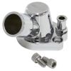 Aeroflow Billet Thermostat Housing Chrome AF64-2091C