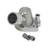 Aeroflow Billet Thermostat Housing Silver AF64-2091S