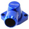 Aeroflow Billet Swivel Thermostat Housing Blue AF64-2115