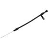 Aeroflow Universal Engine Dipstick 20-3/4in OAL 1/4in NPT Thread Can Cut To length Black AF64-2123BLK