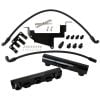 Aeroflow AF64-2131BLK Billet Fuel Rail Kit fits Subaru BRZ/Toyota 86 Black