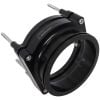 Aeroflow AF64-2144BLK GM LS 102mm Throttle Adapter Intercooler Clamp 4 Inch Black