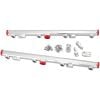 Aeroflow AF64-2155S GM LS1 LS2 LS3 Fuel Rail Silver -8ORB