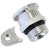 Aeroflow Fuel Pressure Regulator Adapter Silver AF64-2200S