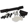 Aeroflow AF64-2204BLK Fuel Rail Kit fits Mazda FD RX7 Black Gen 2