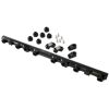 Aeroflow AF64-2259BLK Fuel Rail Kit fits Toyota 2JZ-GTE VVTi Non-VVTi Black