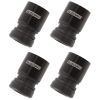 Aeroflow AF64-2883 Injector Sleeve Square Short Fit Extended Tip Injectors 4Pk