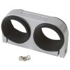 Aeroflow Dual Billet Fuel Pump Bracket Silver AF64-2902S