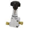 Aeroflow Brake Proportioning Valve Polished with 1/8in NPT AF64-3042