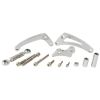 Aeroflow Low Mount Billet Alternator Bracket Passenger Side Polished Finish AF64-4004