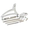 Aeroflow Standard Mount Billet Alternator Bracket Polished Finish AF64-4007
