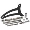 Aeroflow Standard Mount Billet Alternator Bracket Black AF64-4008BLK