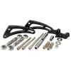 Aeroflow Low Mount Billet A/C Bracket Black AF64-4012BLK
