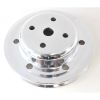 Aeroflow Billet Water Pump Pulley Single V groove 253-308 Polished AF64-4022