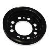 Aeroflow Billet Crankshaft Pulley Single V Groove Black AF64-4023BLK