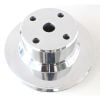Aeroflow Billet Water Pump Pulley Single V groove VN-VS 5.0 Polished AF64-4024