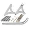 Aeroflow Mid Mount Billet Alternator Bracket Polished Finish AF64-4025
