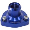 Aeroflow Billet Thermostat Housing Blue AF64-4029