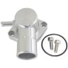 Aeroflow Billet Aluminium Swivel Thermostat Housing Silver AF64-4036S