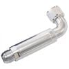 Aeroflow 90 Inline Scavenge Filter -12AN Silver AF64-4100S