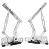 Aeroflow Billet Bonnet Hinge Kit Polished Finish AF64-4122