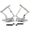 Aeroflow Billet Bonnet Hinge Kit Polished AF64-4128
