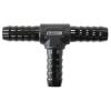 Aeroflow Aluminium Barb T-Piece Black 3/16in 5mm AF64-4202BLK