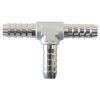 Aeroflow Aluminium Barb T-Piece Silver 3/16in 5mm AF64-4202S