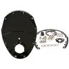Aeroflow 2-Piece Billet Aluminium Timing Cover Black AF64-4350BLK
