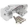 Aeroflow Power Steer Delete Idler Bracket Polished AF64-4367