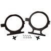 Aeroflow Billet Nitrous Bottle Brackets Black AF64-5000BLK