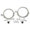 Aeroflow Billet Nitrous Bottle Brackets Polished Finish AF64-5000P