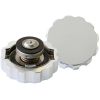 Aeroflow Billet Radiator Cap Large Style suit 42mm Water Neck Silver AF64-5042S