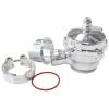 Aeroflow 50mm High Flow Blow Off Valve with V-Band Polished Finish AF64-5051