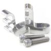 Aeroflow Ignition Lead Separator Polished Pair Holds 2 Leads AF64-9702