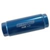 Aeroflow 60 Micron Pro Filter with -8AN ORB Ports Blue. 3-1/2in x 1-1/4in AF66-2042