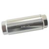 Aeroflow 60 Micron Pro Filter Silver-8AN ORB Inlet/Outlet Ports 3-1/2in x 1-1/4in AF66-2042S