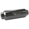 Aeroflow 40 Micron Pro Filter with -12AN ORB Ports black 7in x 2.4in AF66-2043BLK-40
