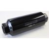Aeroflow 60 Micron Pro Filter Black-12AN ORB Inlet/Outlet Ports 7in x 2.4in AF66-2043BLK