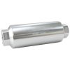 Aeroflow 10 Micron Pro Filter with -12AN ORB Ports Silver. 7in x 2.4in AF66-2043S-10