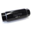 Aeroflow 60 Micron Pro Filter with -12AN ORB Ports black 5-1/2in x 1.97in AF66-2044BLK