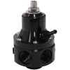 Aeroflow AF66-2060BLK 2000HP EFI Fuel Pressure Reg 4 Port -8ORB E85 Safe Black